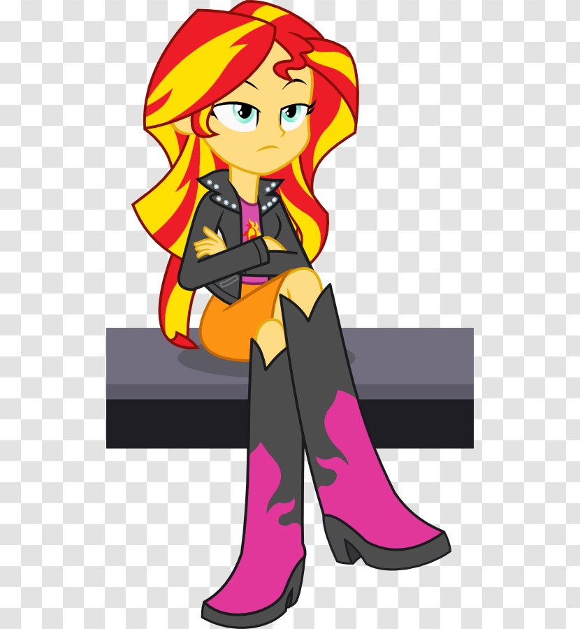 Sunset Shimmer Pinkie Pie Rarity Twilight Sparkle Applejack - Flower - Silhouette Transparent PNG