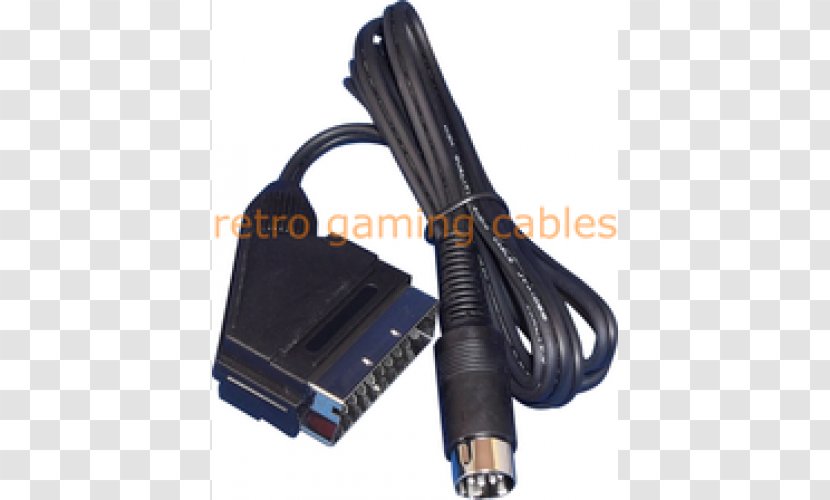 PlayStation 3 Electrical Cable Adapter SCART Composite Video - Atari Jaguar - Wires Transparent PNG