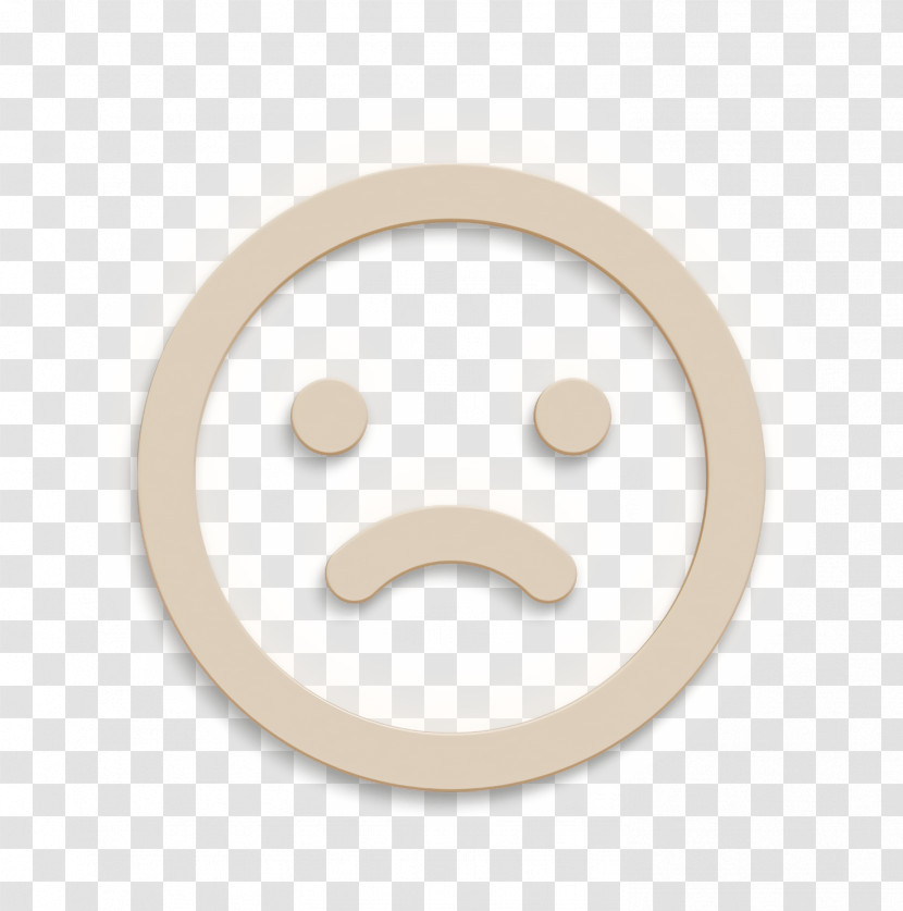 Sad Icon Shapes Icon Transparent PNG