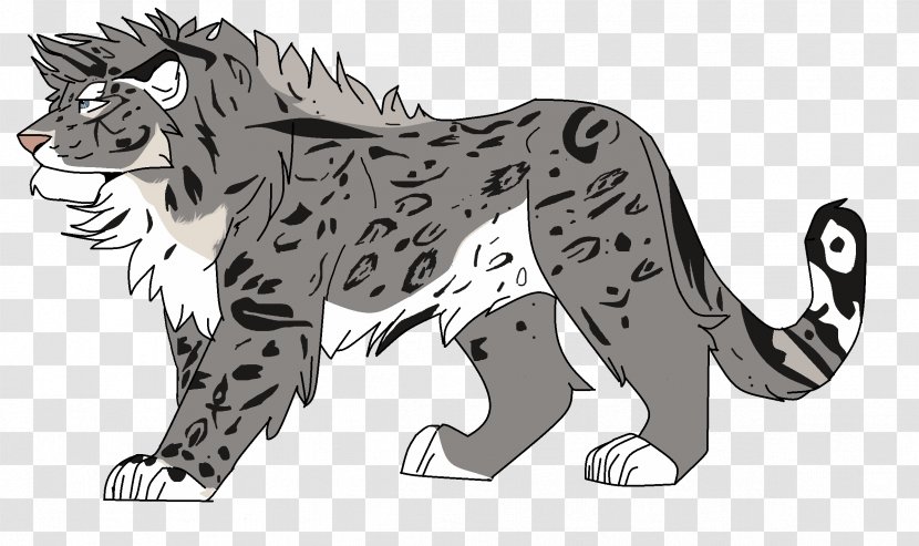 Lion Leopard Simba Felidae Cougar - Line Art Transparent PNG