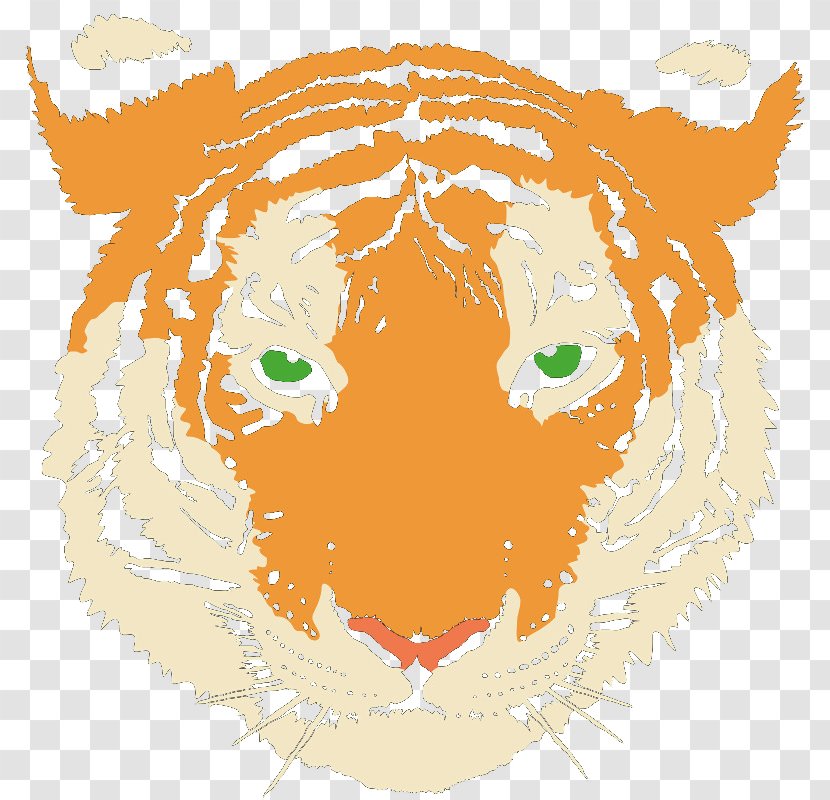 Tiger Lion Whiskers Clip Art - Visual Arts - Cartoon Fierce Transparent PNG