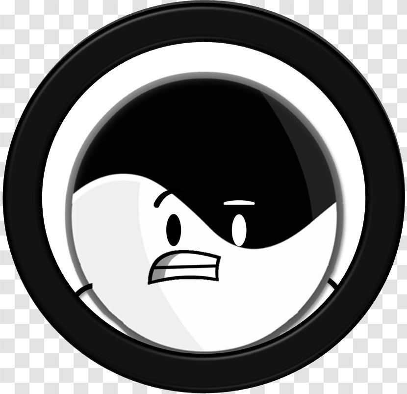 Yin And Yang Smiley Black White Drawing - Rim - Television Show Transparent PNG