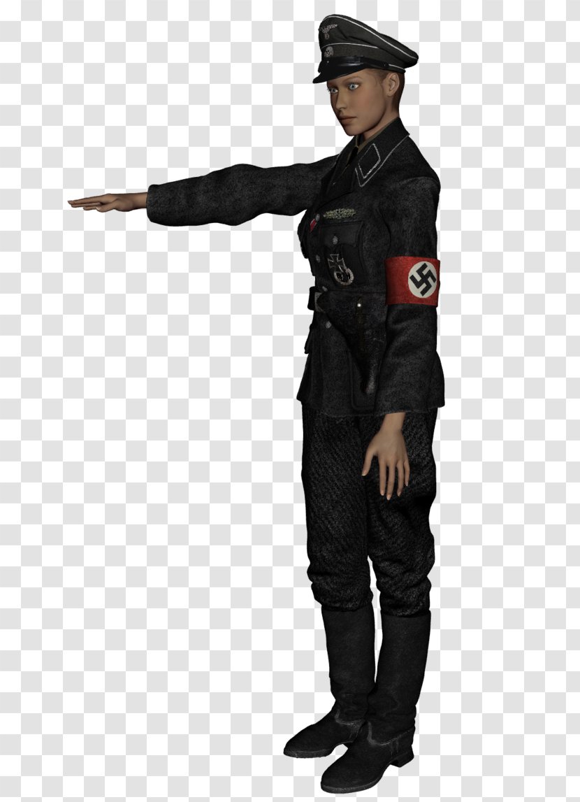 Police Officer Military Uniform Militia Army - German Ww2 Transparent PNG