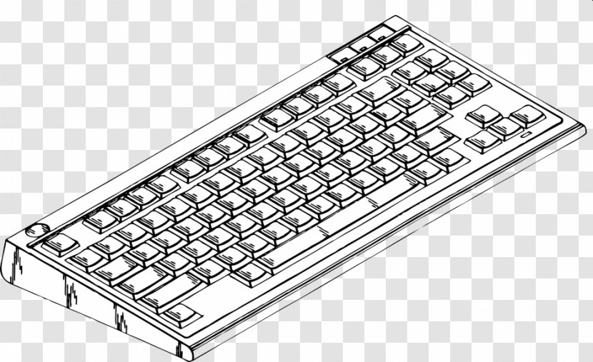 Computer Keyboard Mouse Macintosh Clip Art - Laptop Part - Free Images Transparent PNG