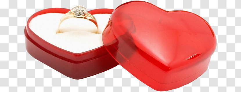 Red Heart Color Transparent PNG