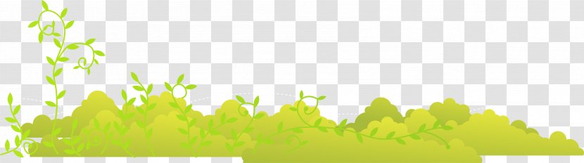 Brand Green Leaf Tree - Vector Grass Bush Transparent PNG