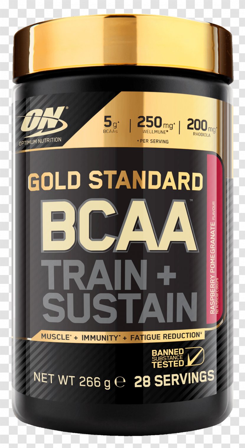 Branched-chain Amino Acid Optimum Nutrition Gold Standard BCAA Dietary Supplement Pre-Workout - Bodybuilding - Bcaa Transparent PNG
