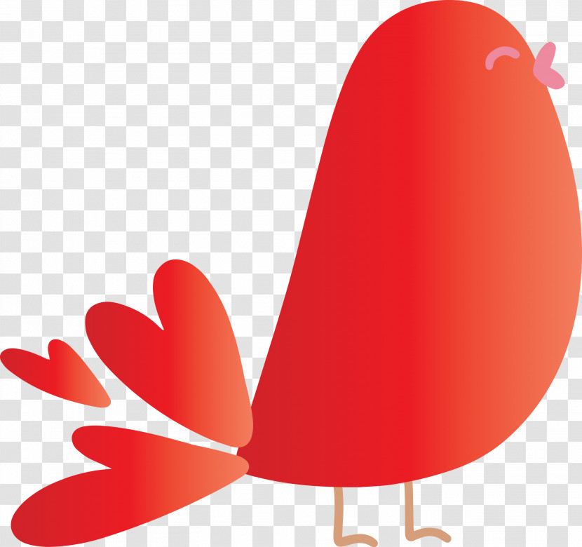 Red Chicken Rooster Ice Pop Transparent PNG