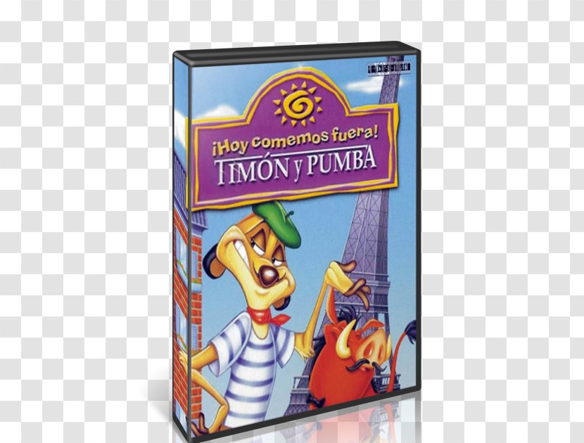 DVD Podium Gigant Cartoon Recreation Eating - Timon And Pumba Transparent PNG