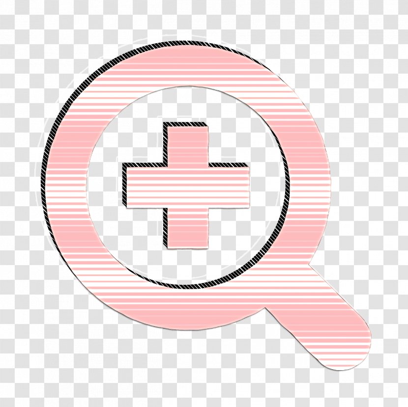 In Icon Zoom - Logo - Cross Symbol Transparent PNG