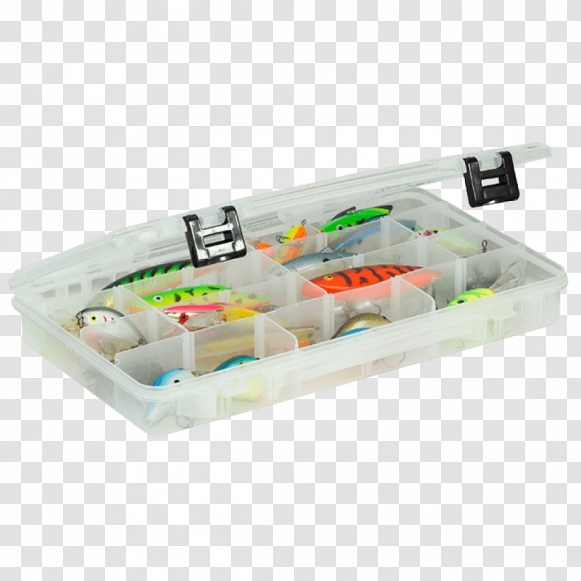 Fishing Tackle Box Angling Baits & Lures - Plastic Transparent PNG