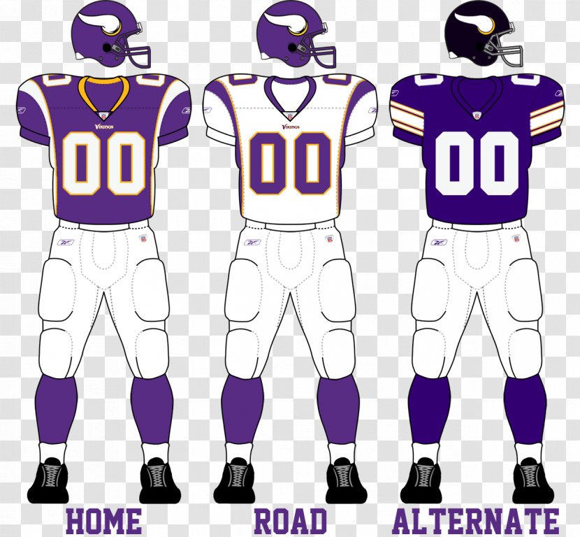2014 Minnesota Vikings Season NFL Jersey - Uniform Transparent PNG