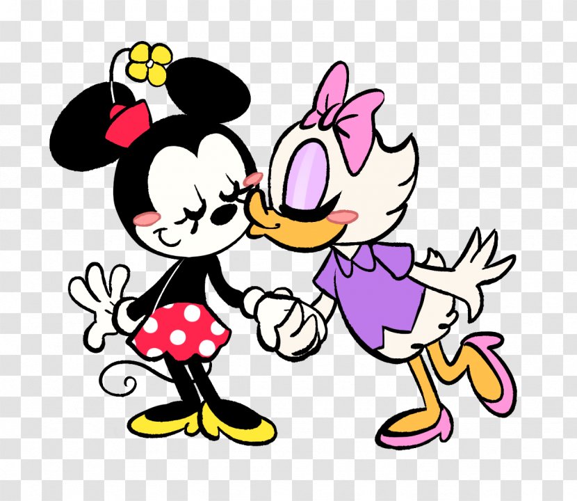 Minnie Mouse Daisy Duck Donald Mickey Drawing - Cartoon Transparent PNG
