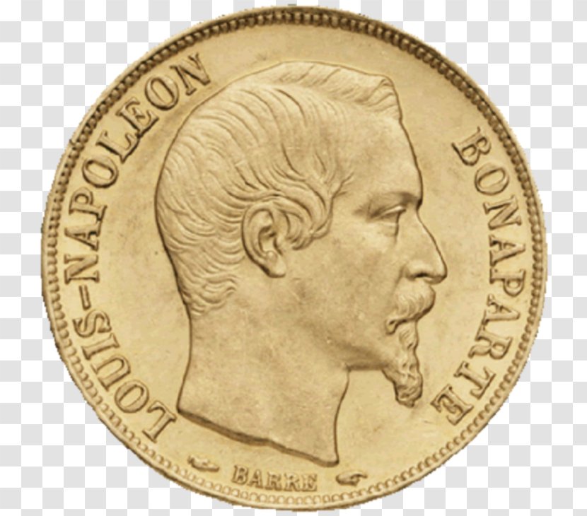 Napoléon France Gold Coin Louis D'or - Cash Transparent PNG