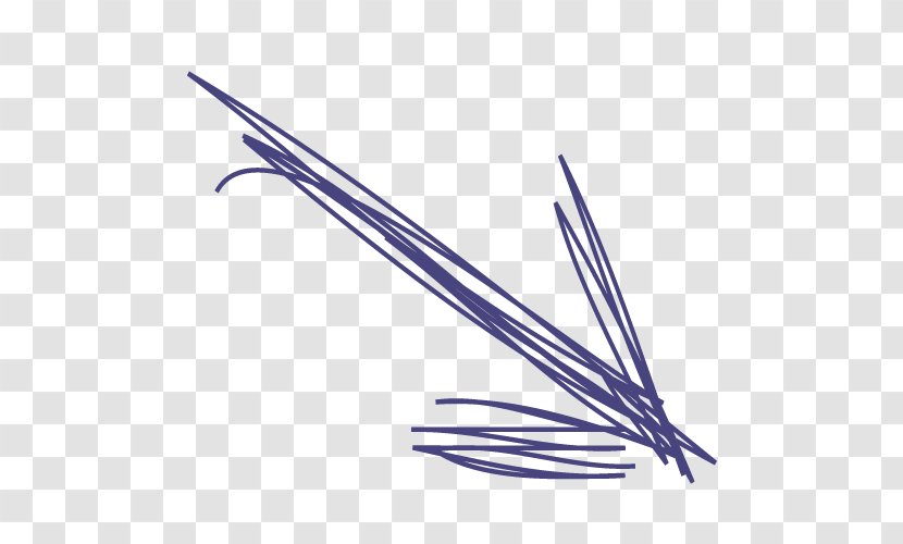 Arrow Handwriting - Wing - Hand Drawn Transparent PNG