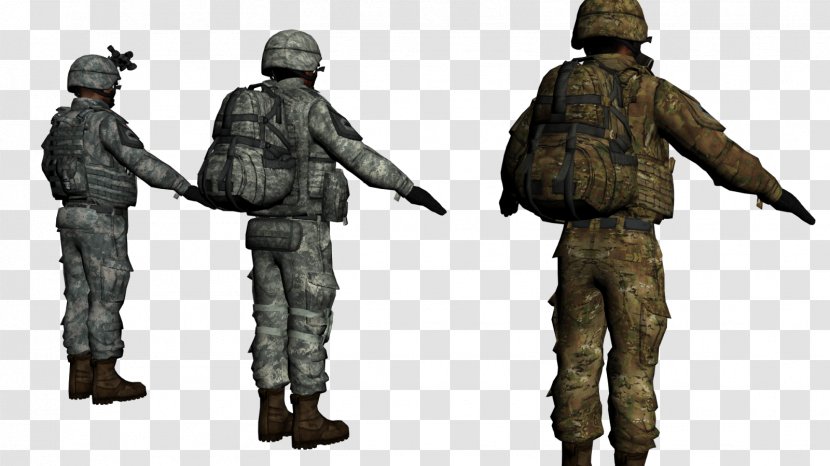 Soldier Military Uniform Army Combat Universal Camouflage Pattern Infantry Transparent PNG