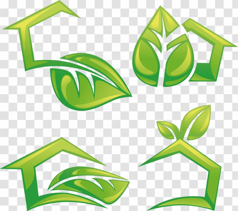 Logo Leaf - Pattern - Green Icon Picture Transparent PNG