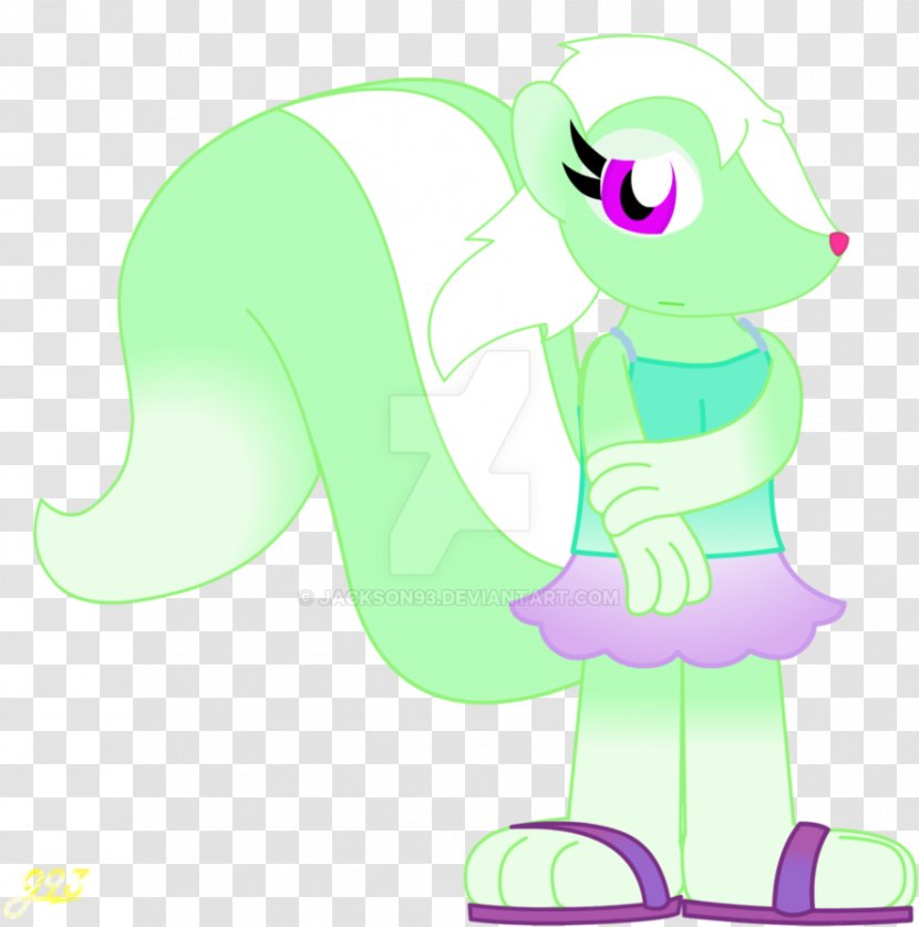 Mammal Clip Art Illustration Product Design - Fictional Character - Skunk Tail Transparent PNG