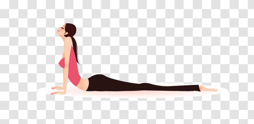 Illustration - Silhouette - Fitness Girls Transparent PNG