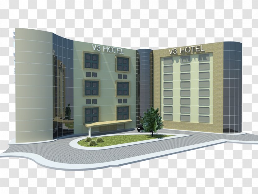 Window Commercial Building Architecture Property Facade - Real Estate - Moto Razr V3 05 Transparent PNG