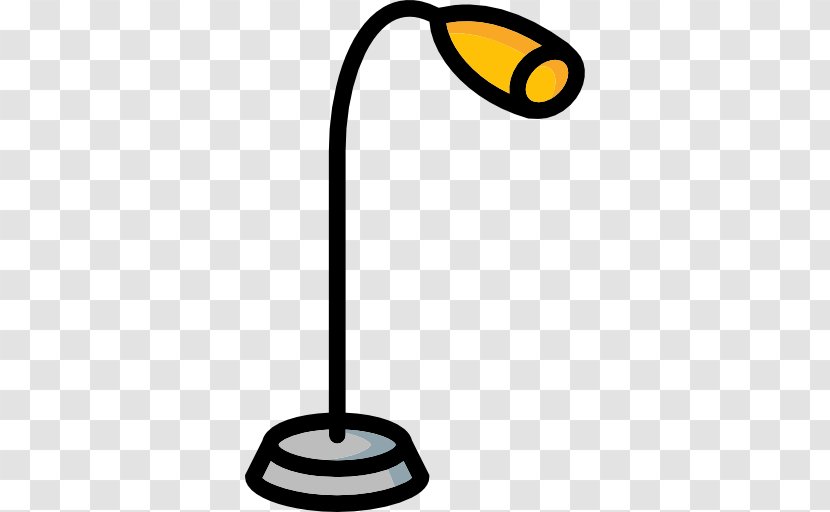 Lighting Line Clip Art - Yellow - Office Desk Lamp Transparent PNG