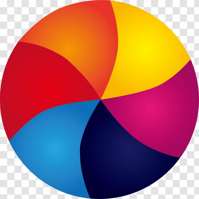 Spinning Circle - Orange - Colorful Transparent PNG