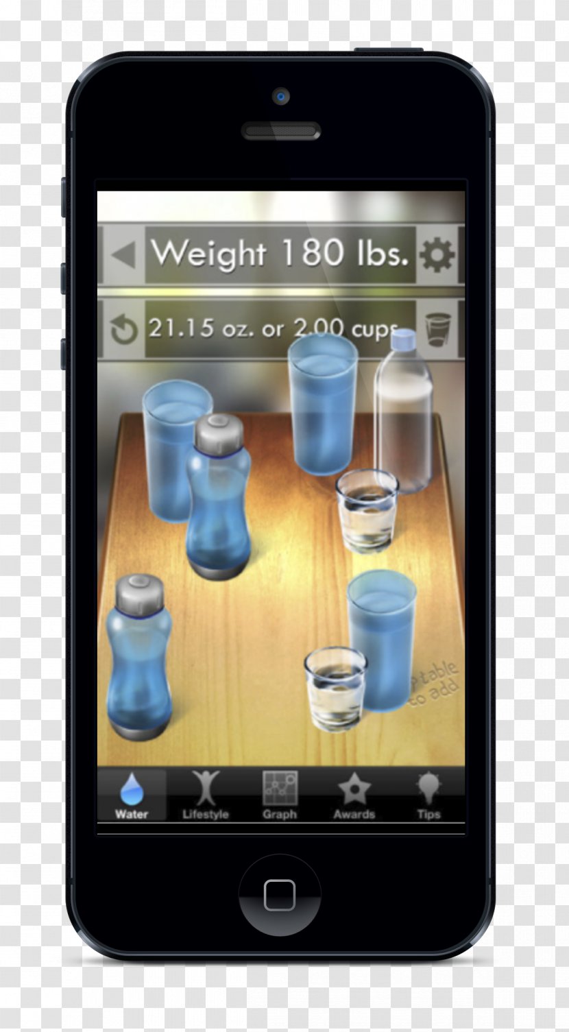 Smartphone Mobile Phones Drinking Water - Bottle Transparent PNG