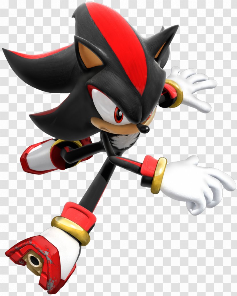 Shadow The Hedgehog Sonic Free Riders Rivals Battle - Figurine Transparent PNG