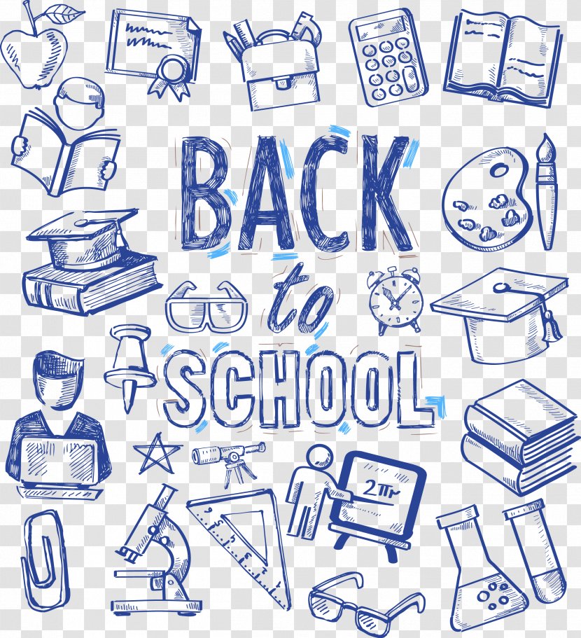 School Icon - Education - Picture Back To Transparent PNG