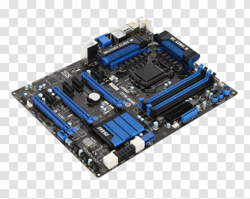 Intel LGA 1155 For Msi Ms-7752 Laptop Motherboard Z77A-G45 Ver:1.1 Skt Ddr3 100% - Computer Hardware Transparent PNG