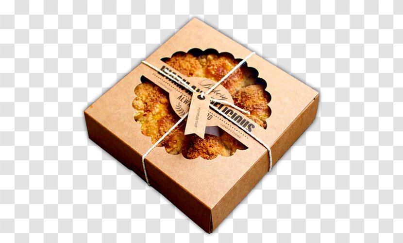 Kraft Paper Box Bakery Pie - Sandwich Cake Transparent PNG