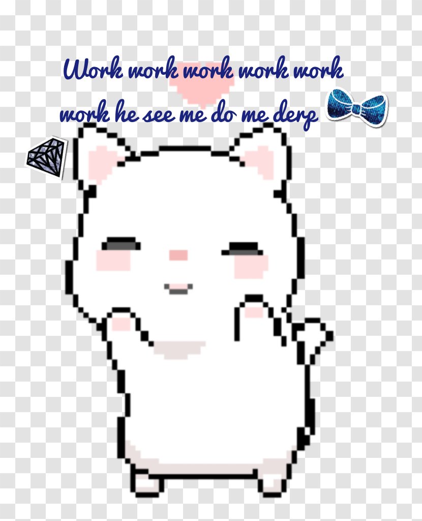 GIF Kawaii Pixel Tenor Gfycat - Heart - Cat Transparent PNG