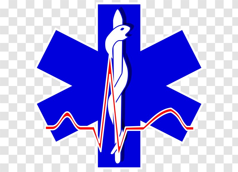 Paramedic Christian Cross Symbol - Emergency Medical Services Transparent PNG