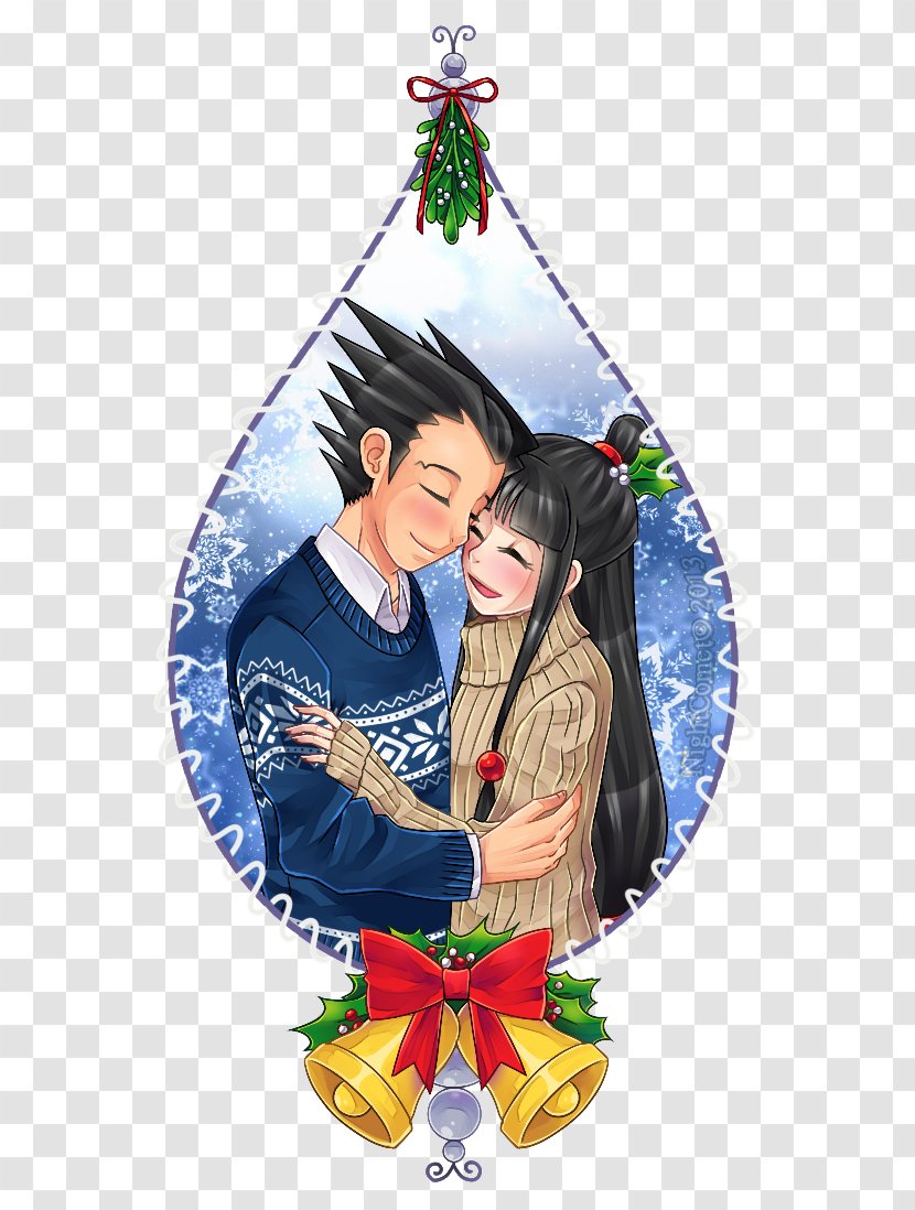 Phoenix Wright Athena Cykes Ace Attorney Video Game - Christmas - All He Wants For A Novella Transparent PNG