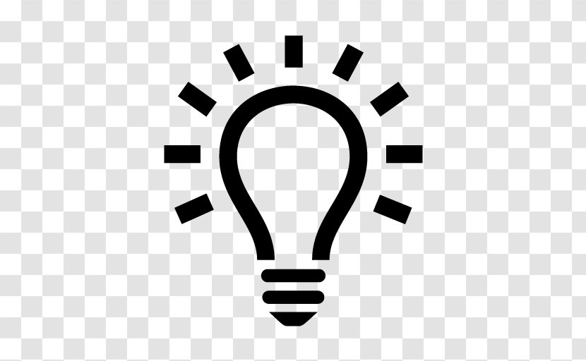 Idea The Noun Project Incandescent Light Bulb Icon - Lamp - Pic Transparent PNG
