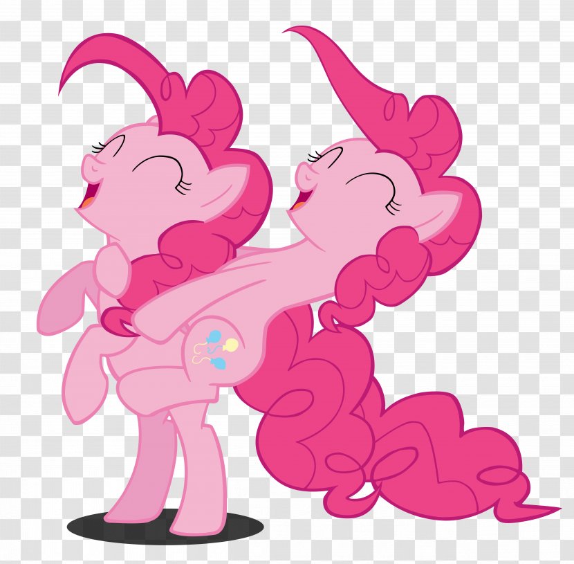 Pinkie Pie Fluttershy Pony - Tree Transparent PNG