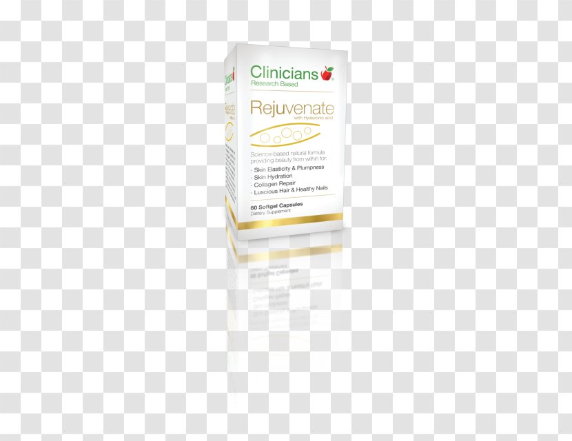 Cream Hyaluronic Acid Capsule Font - Clinician Transparent PNG