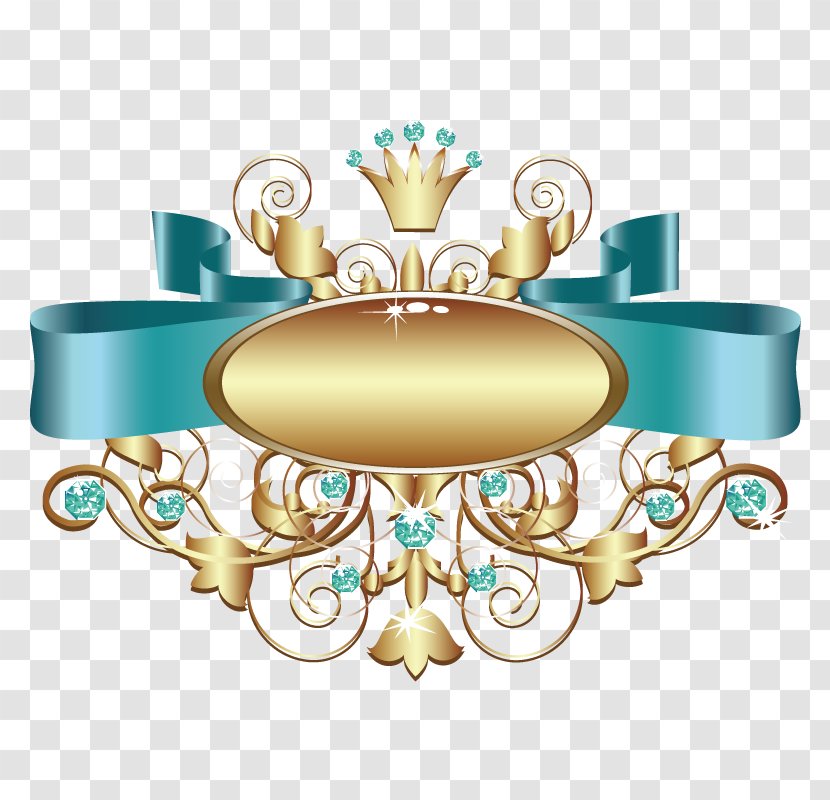 Blue Diamond Crown - Pattern Decoration Transparent PNG