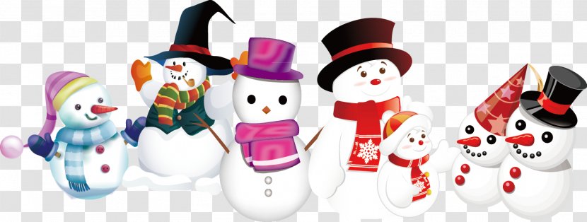 Snowman Art Illustration - Winter Transparent PNG