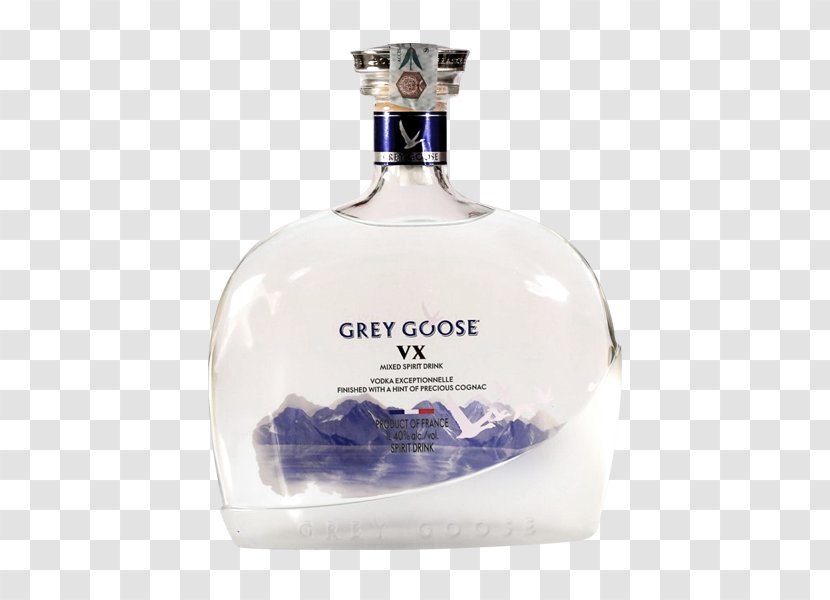 Liqueur Glass Bottle Grey Goose - Drink Transparent PNG