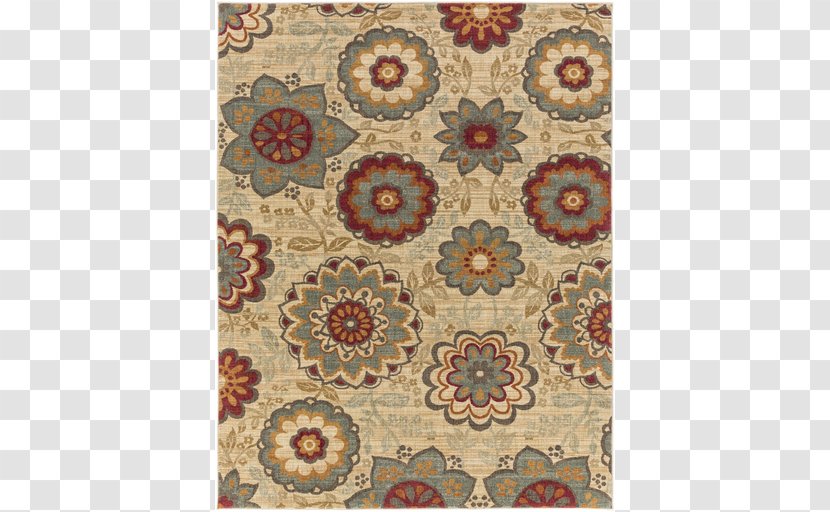 Carpet Arabesque Brown Polypropylene Pattern Transparent PNG