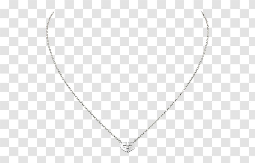 Necklace Charms & Pendants Chain Body Jewellery Silver Transparent PNG