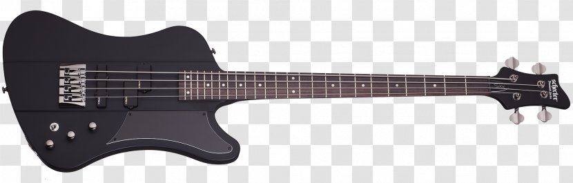 Gibson Les Paul Seven-string Guitar Godin Schecter Research - Silhouette Transparent PNG