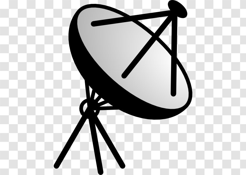 Satellite Dish Aerials Network Clip Art - Cliparts Transparent PNG