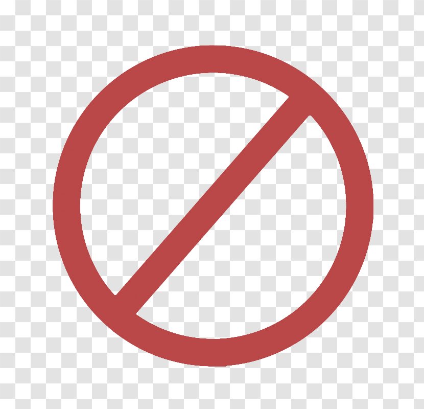 Warning Sign No Symbol Transparent PNG
