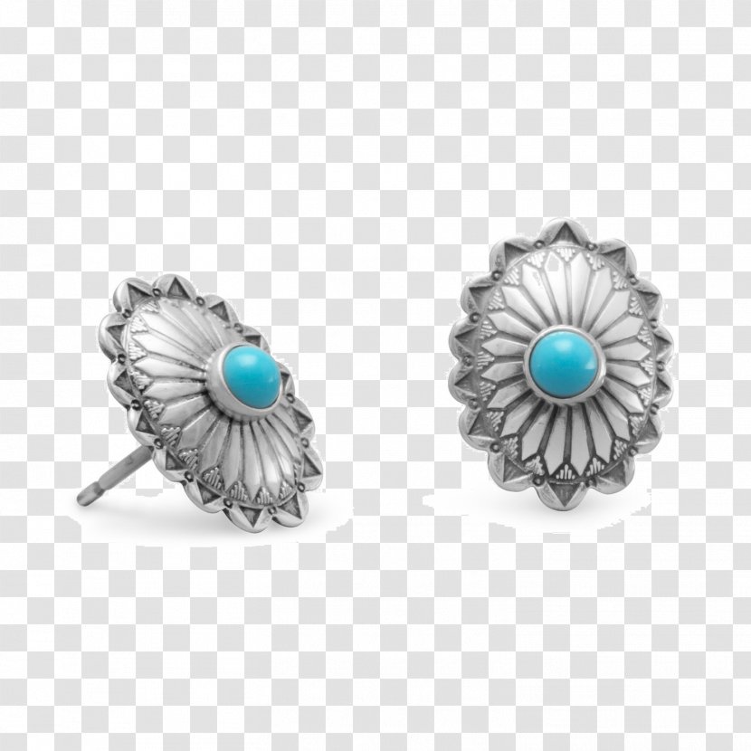 Turquoise Earring Jewellery Sterling Silver - Bracelet Transparent PNG
