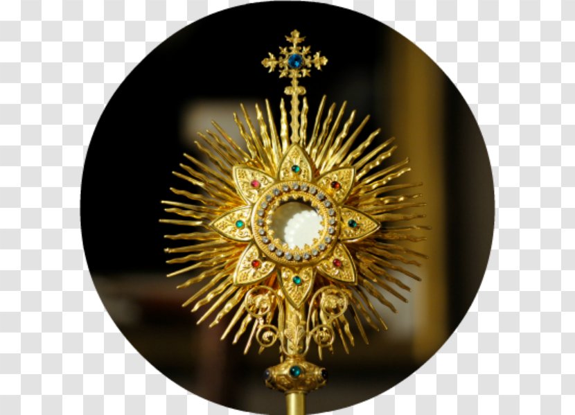 Monstrance Eucharistic Adoration Corpus Christi - Procession - Jesus Transparent PNG