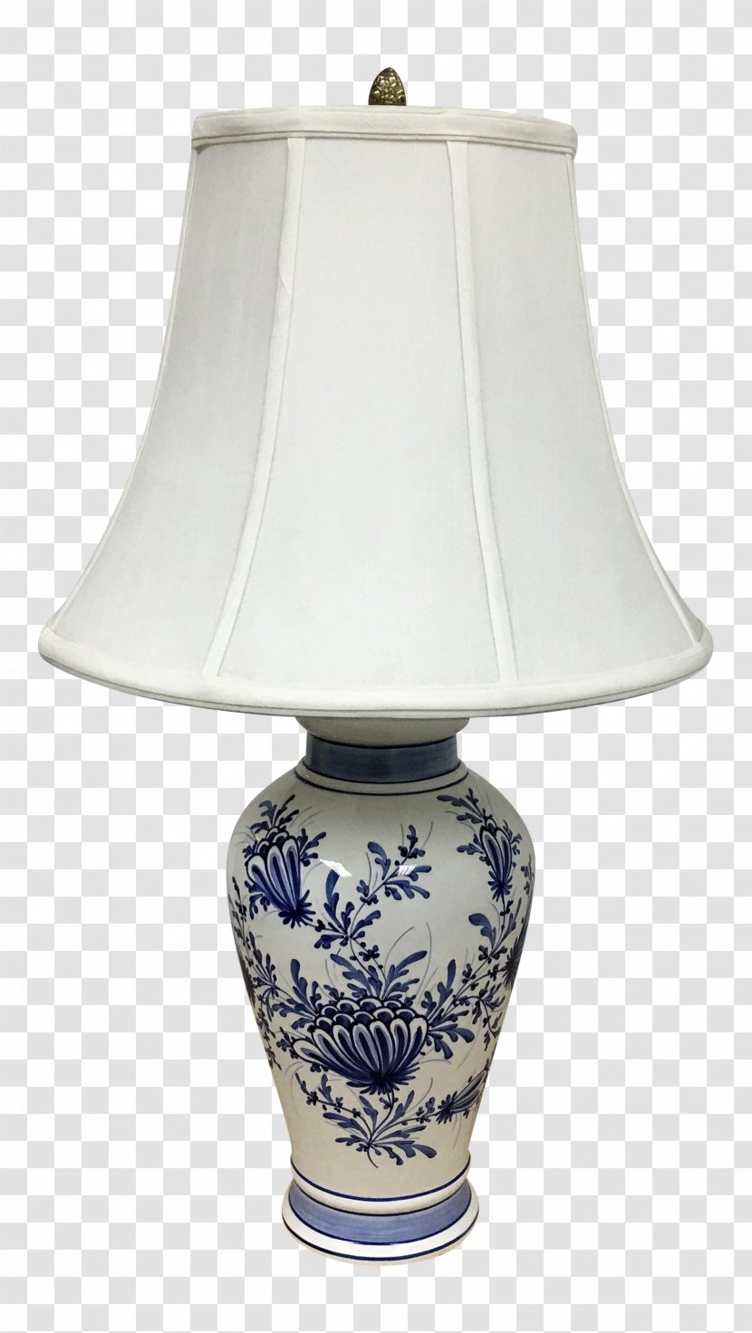 Ceramic Blue And White Pottery Porcelain - Light Fixture - Design Transparent PNG