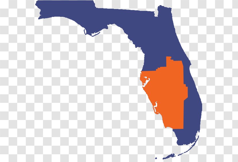 Florida Map Plat Stock Photography - United States Transparent PNG