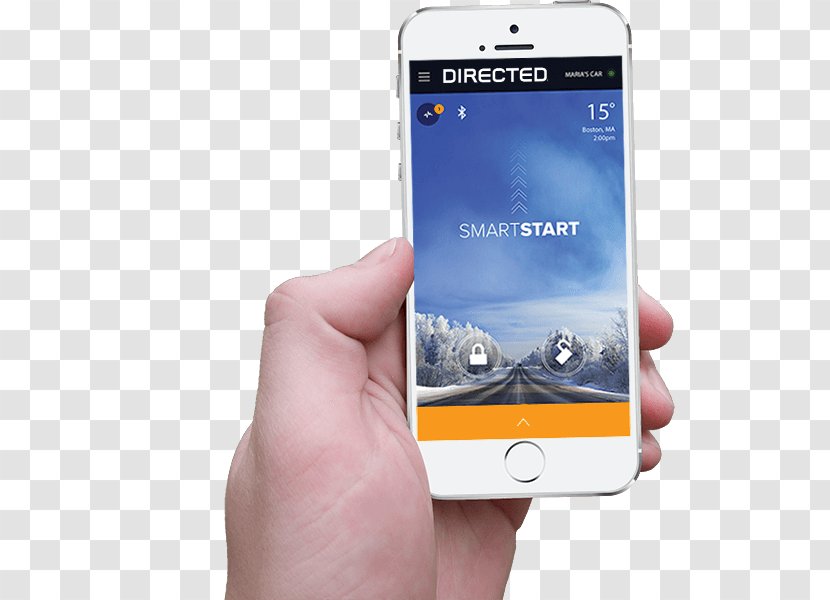Car Alarm Remote Starter IPhone - Smartphone Transparent PNG